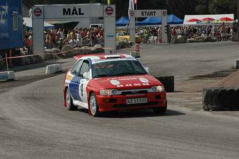 Kenneth Petersen fra Svinninge blev sidste år nummer to i sin klasse i NCC RallySprint.